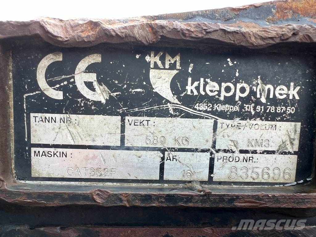 Klepp MEK KM 3 / VOLVO S3 - 349E / 352F 快速連結器