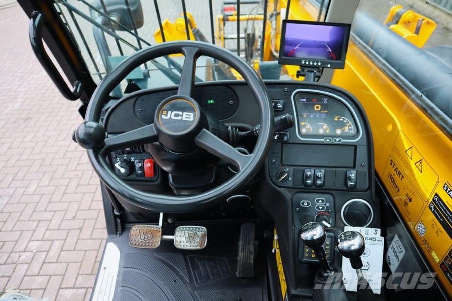 JCB 540-140 HI VIZ Diesel Stage V, 4x4x4 Drive, 13.8m Teleskoplæssere
