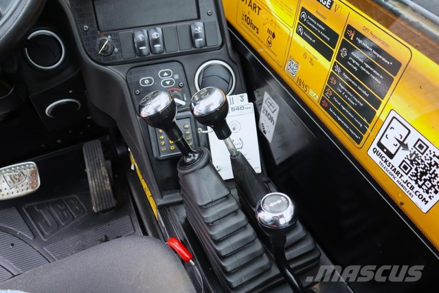 JCB 540-140 HI VIZ Diesel Stage V, 4x4x4 Drive, 13.8m Teleskoplæssere