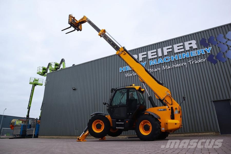 JCB 540-140 HI VIZ Diesel Stage V, 4x4x4 Drive, 13.8m Teleskoplæssere