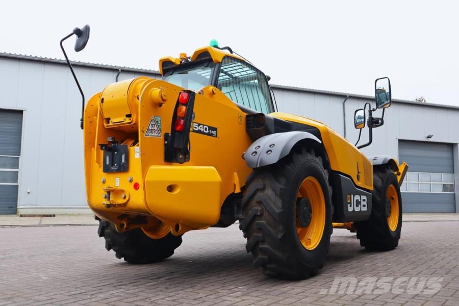 JCB 540-140 HI VIZ Diesel Stage V, 4x4x4 Drive, 13.8m Teleskoplæssere