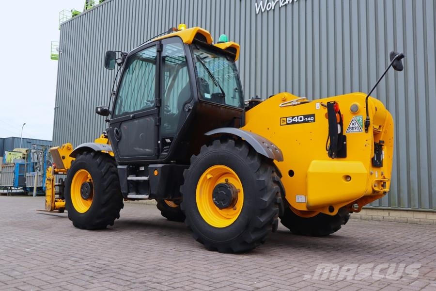 JCB 540-140 HI VIZ Diesel Stage V, 4x4x4 Drive, 13.8m Teleskoplæssere