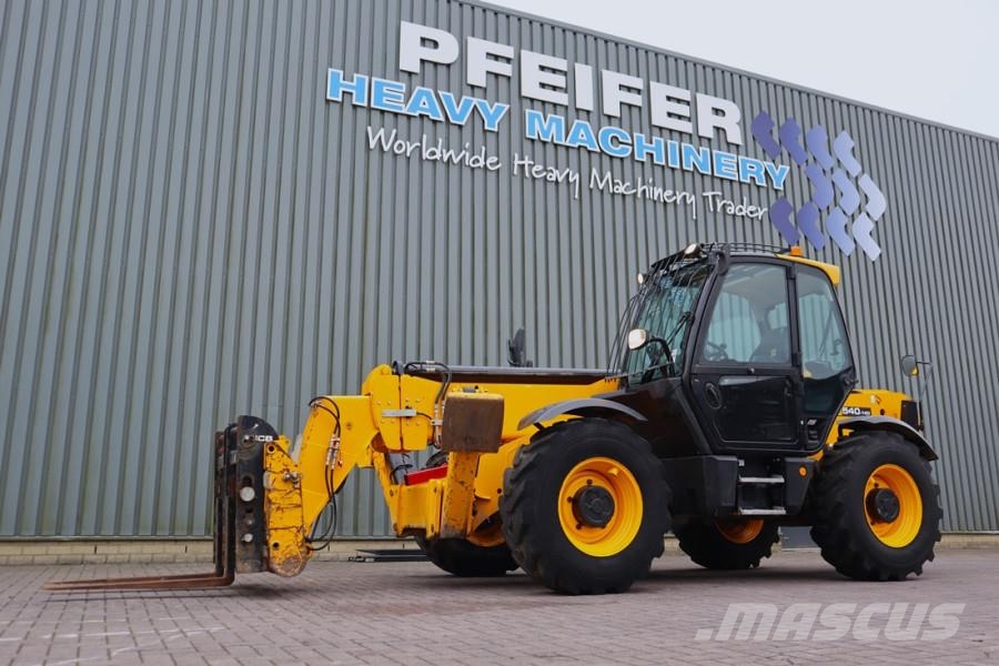JCB 540-140 HI VIZ Diesel Stage V, 4x4x4 Drive, 13.8m Teleskoplæssere
