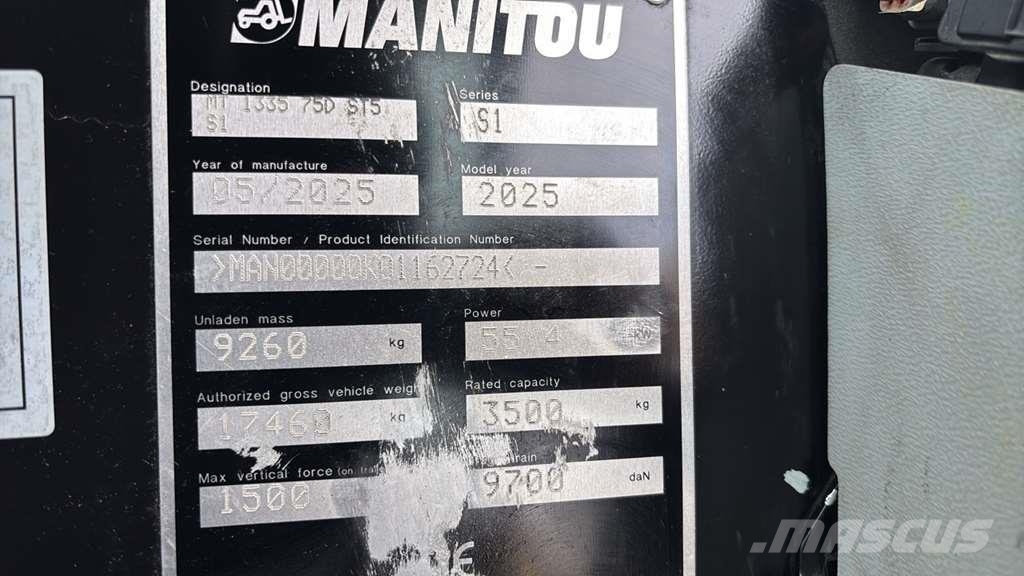 Manitou MT 1335H Teleskoplæssere