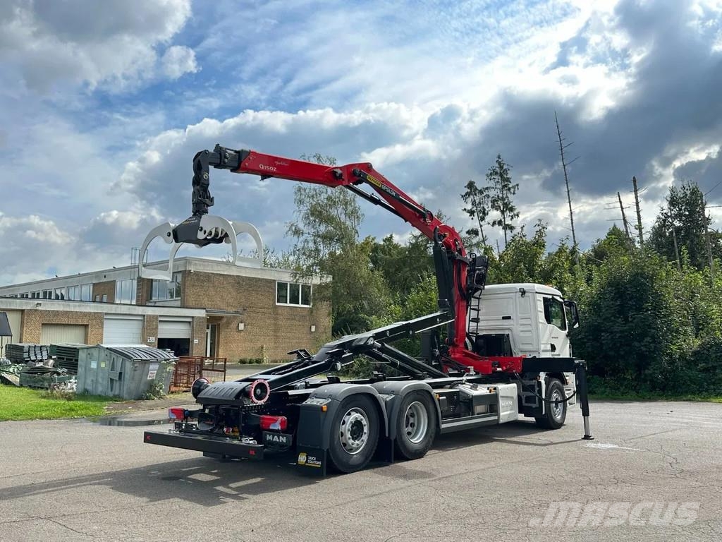 MAN TGS 26.520 MAN TGS 26.520 6x2 Abrollkipper + Kran Hook lift trucks