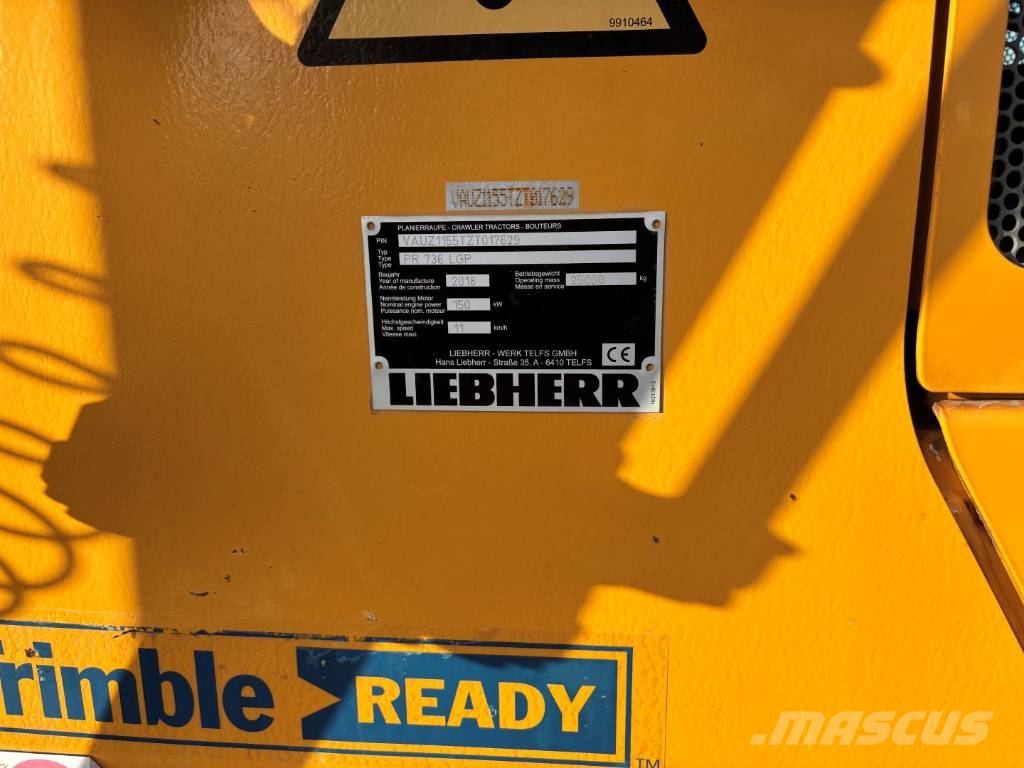 Liebherr PR 736 LGP Crawler dozers