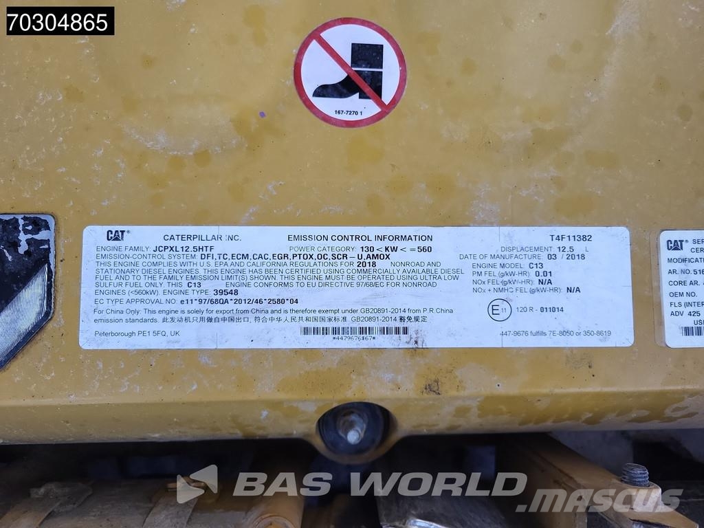 CAT 352 F Kāpurķēžu ekskavatori