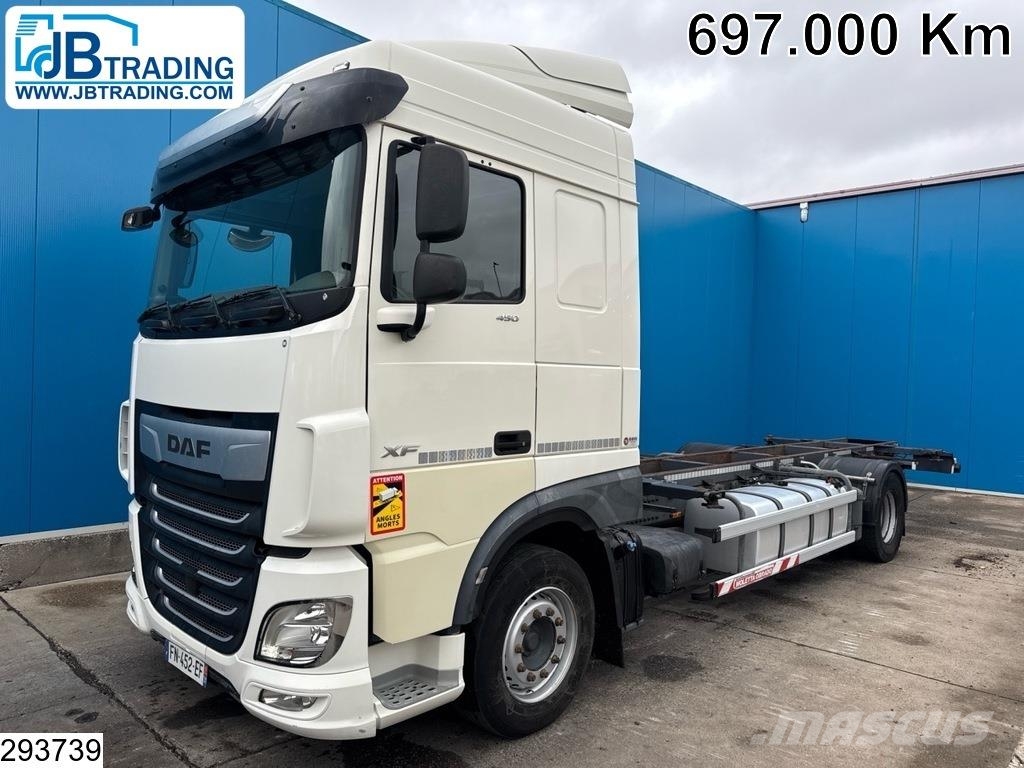 DAF XF 450 EURO 6d, ACC, Standairco, BDF Demountable trucks