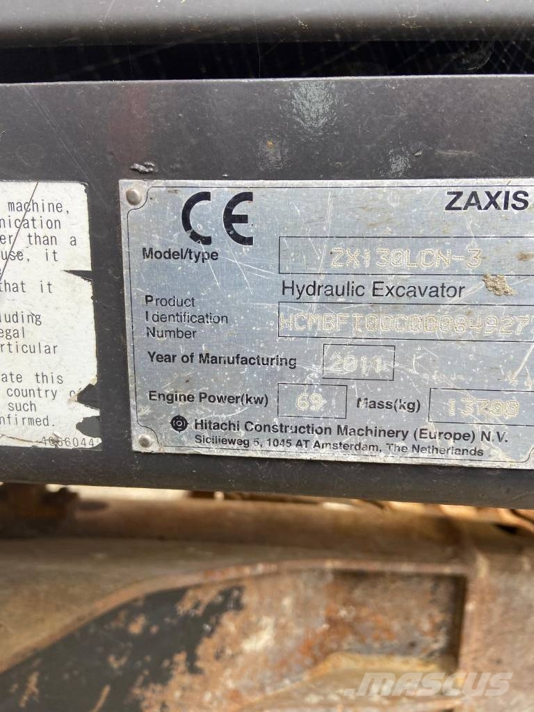Hitachi ZX 130 LC N-3 Escavadeiras de esteiras