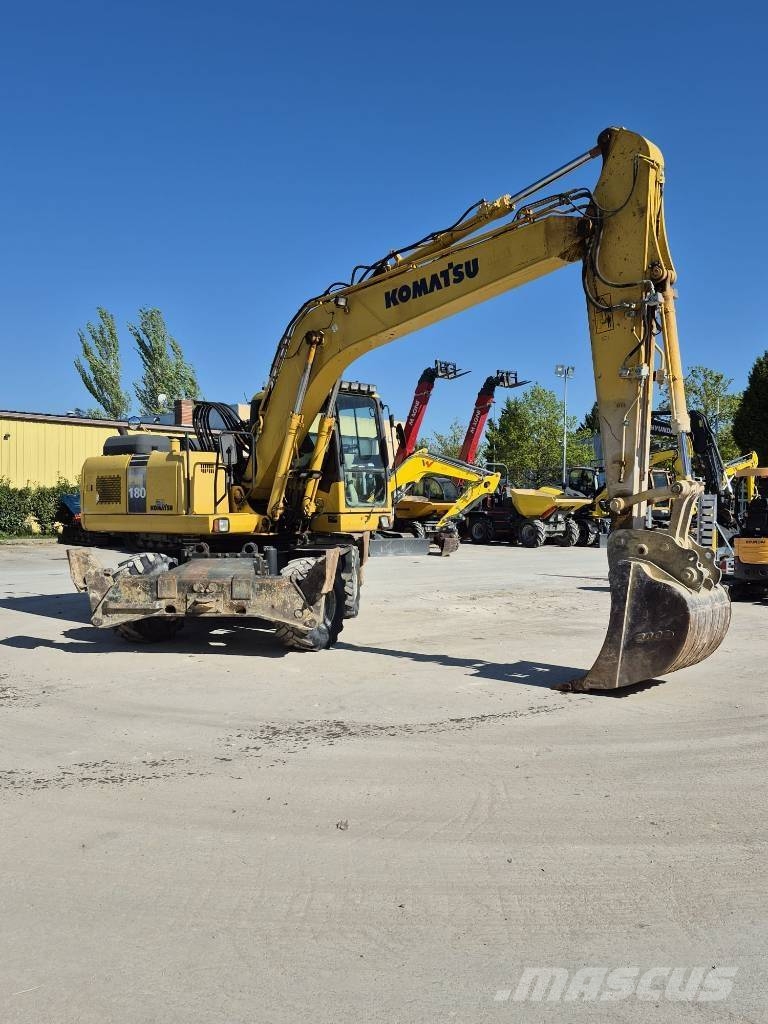 Komatsu PW 180-7 Pelle sur pneus
