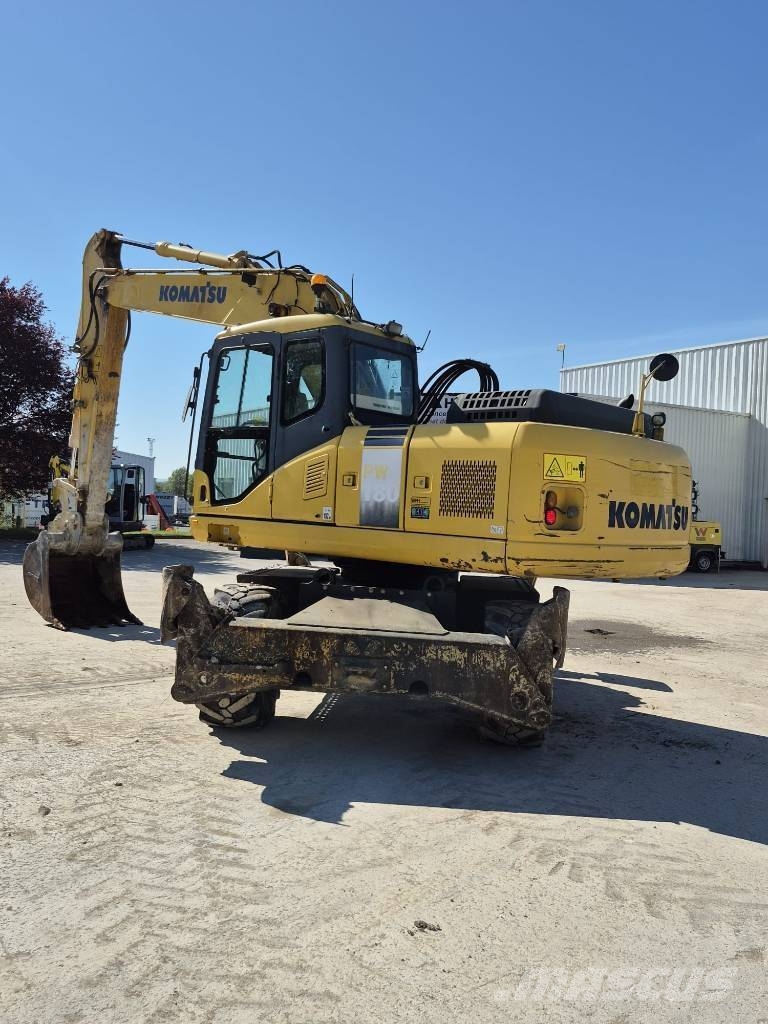 Komatsu PW 180-7 Pelle sur pneus