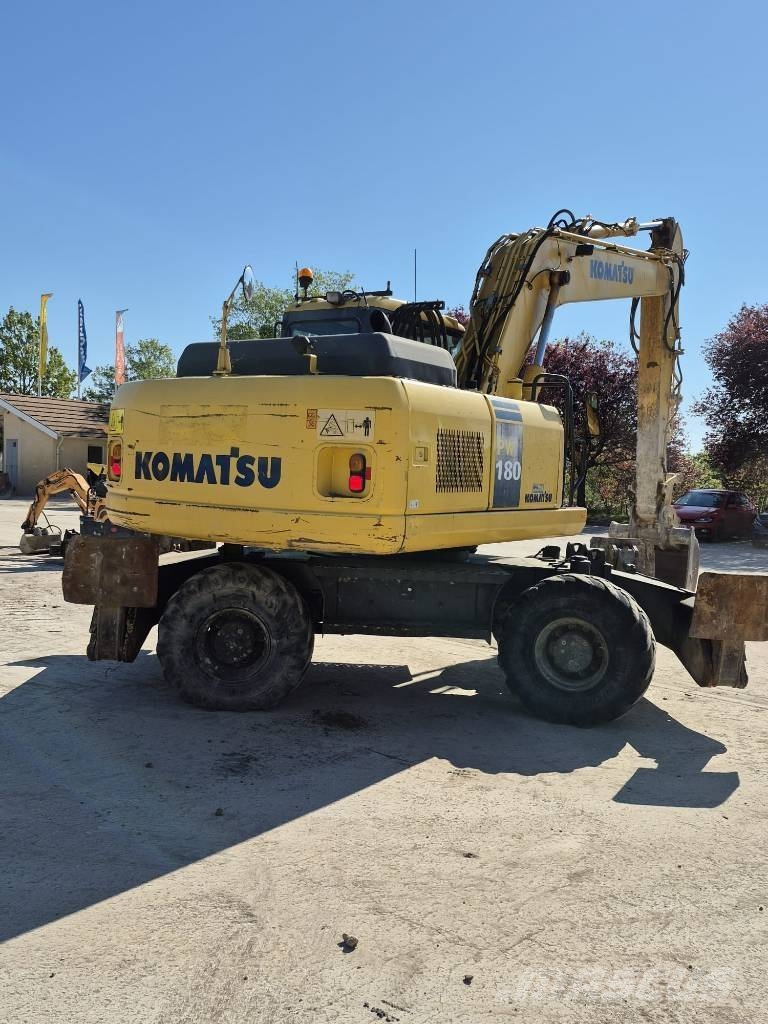 Komatsu PW 180-7 Pelle sur pneus