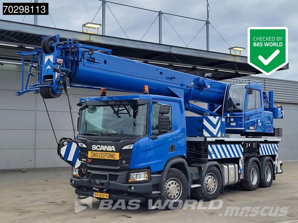 Scania P450 P 8X4 Palfinger/SANY SPC500E 35mtr Telescopic Nosturiautot
