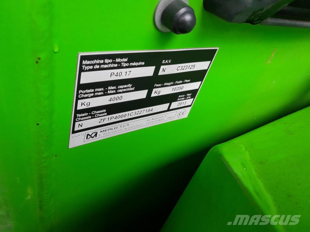 Merlo P 40.17 | Manbasket - Remote Control - 40 km/h Телескопические погрузчики