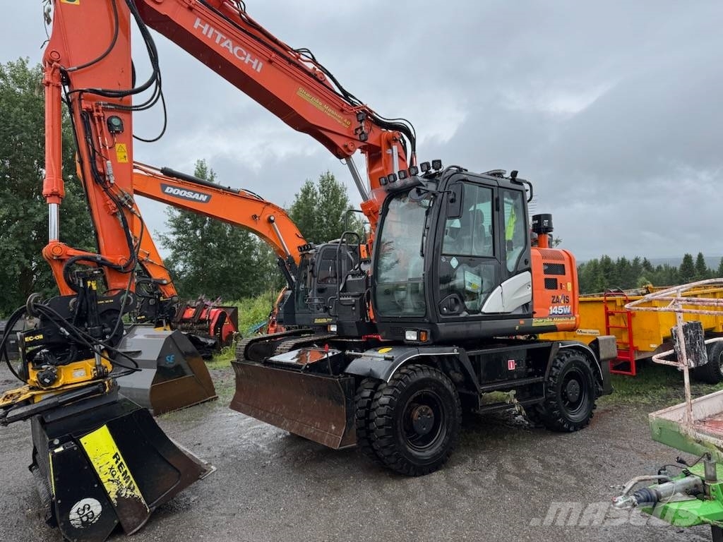 i Hitachi ZX 145 W-6, 2019, Sweden - Used wheeled excavators