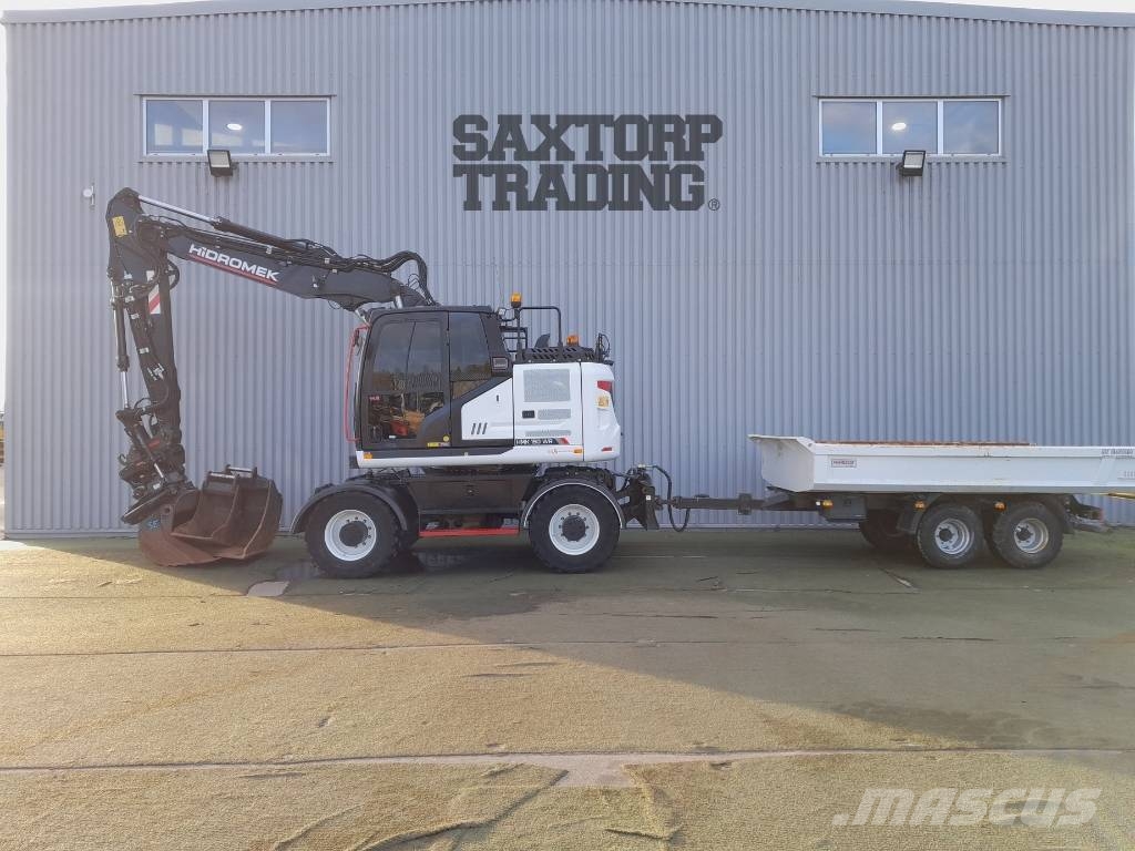 Hidromek HMK 150 WR-5, L5 Grävsystem, Vagn, 3 skopor Bageri na kotačima