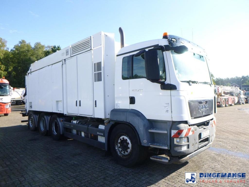 MAN TGS 35.480 8x4 vacuum tank / Saugbagger Vaakumautod