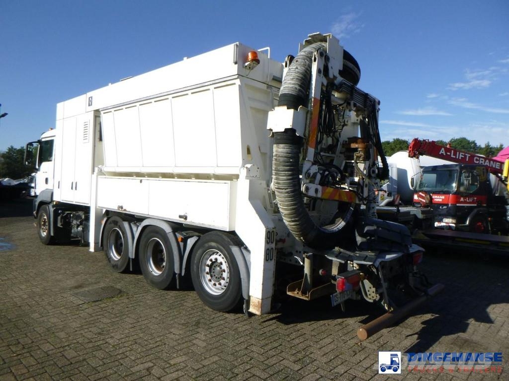 MAN TGS 35.480 8x4 vacuum tank / Saugbagger Vaakumautod
