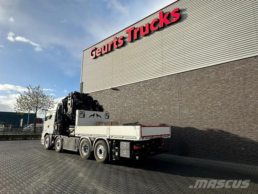 MAN TGS 35.520 OPEN LAADBAK MET EFFER iQ.1400 HP-9 KRA Автокранове