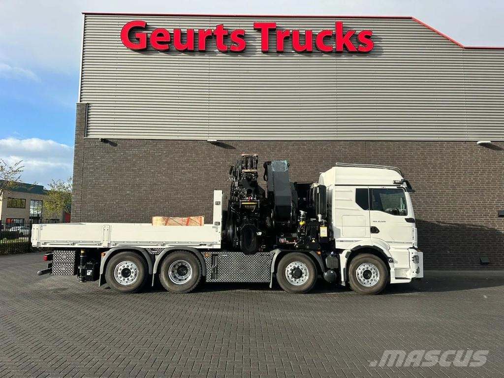 MAN TGS 35.520 OPEN LAADBAK MET EFFER iQ.1400 HP-9 KRA Автокранове