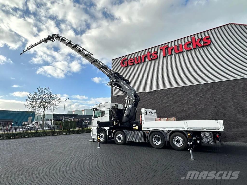 MAN TGS 35.520 OPEN LAADBAK MET EFFER iQ.1400 HP-9 KRA Автокранове