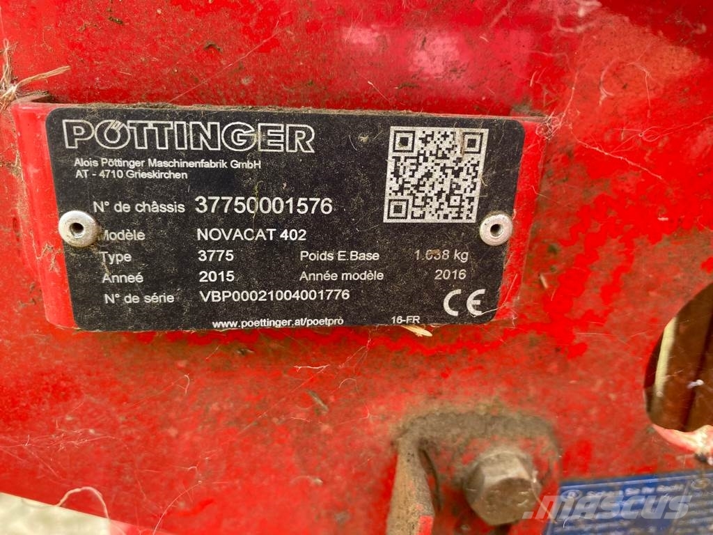 Pöttinger NOVACAT 402 Χορτοκοπτικά