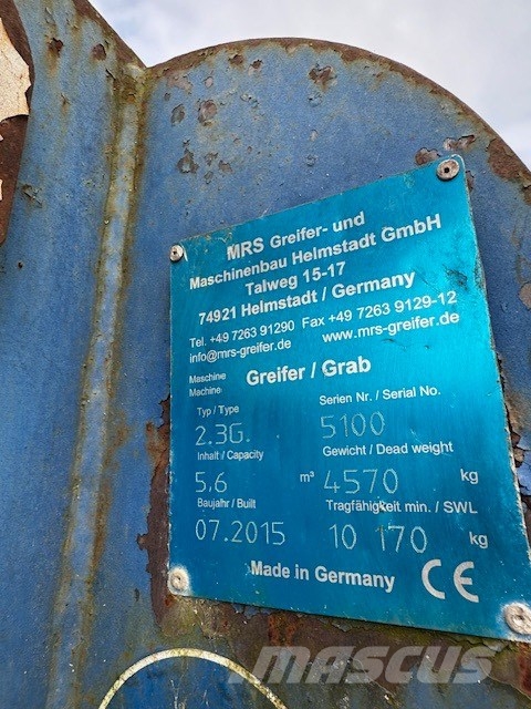 Liebherr MRS Greifer 5,6M3 Hafenkrane