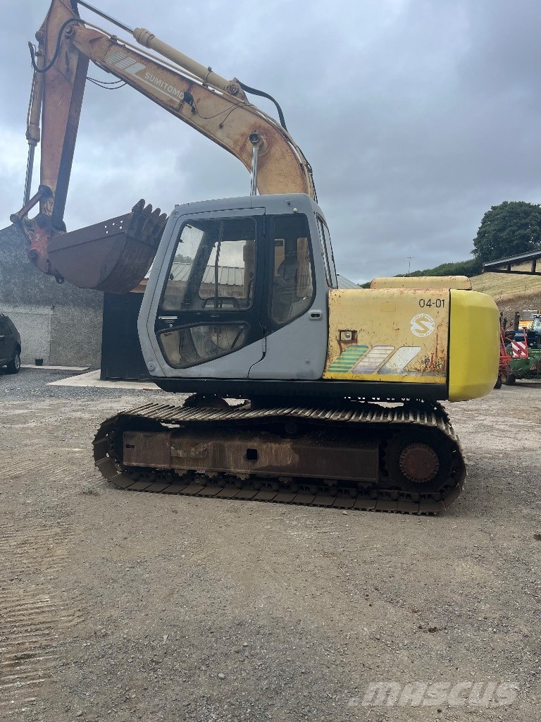 Sumitomo sh100 Midi-gravemaskiner 7t - 12t