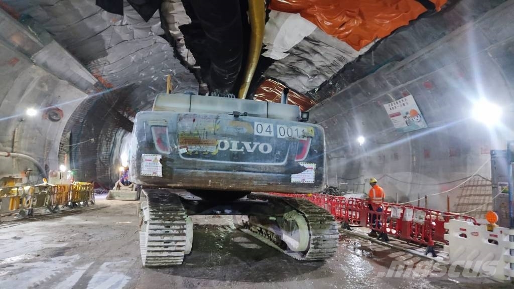 Volvo Excavator EC480DL Bageri guseničari