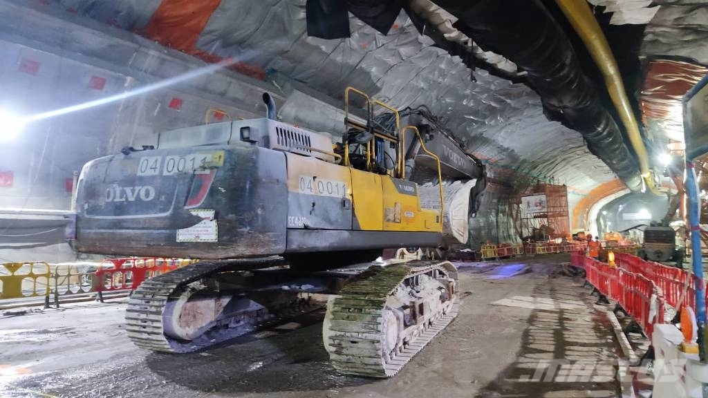 Volvo Excavator EC480DL Bageri guseničari