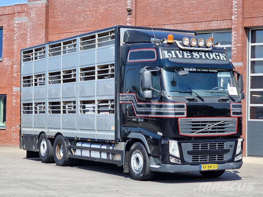 Volvo FH 460 Berdex 3 deck livestock - Loadlift - Liftin Tiertransporter