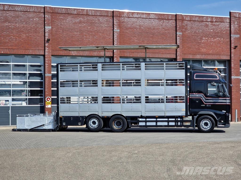 Volvo FH 460 Berdex 3 deck livestock - Loadlift - Liftin Tiertransporter