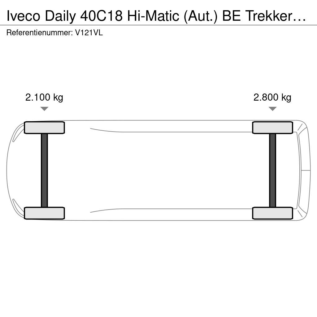 Iveco Daily 40C18 Hi-Matic (Aut.) BE Trekker 9,2 Ton Andre varebiler