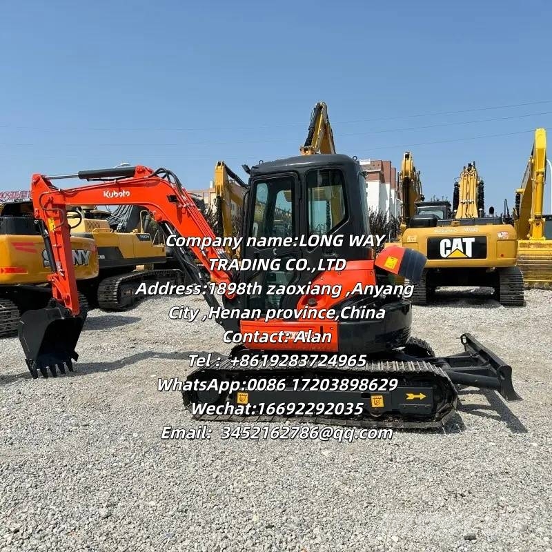 Kubota KX 155 Minigravere <7t