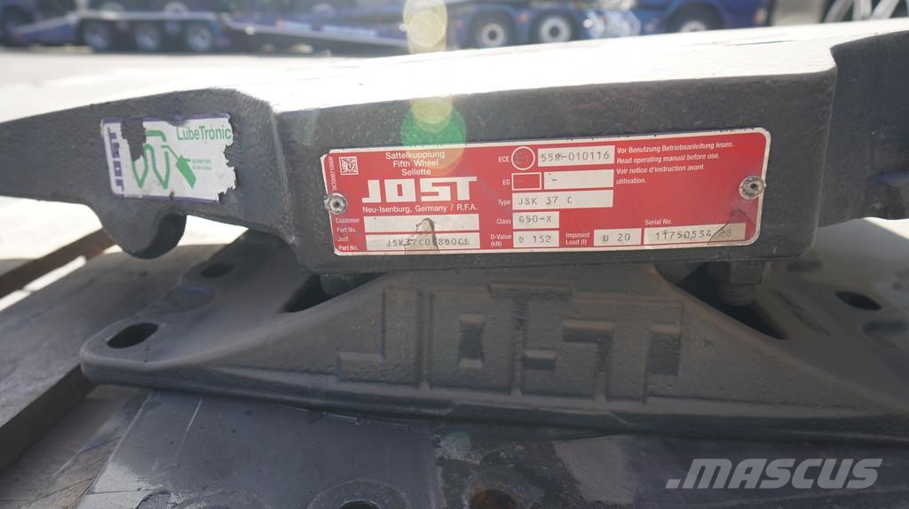 Jost JSK 37C FIFTH WHEEL NEVER USED Construction - Autres