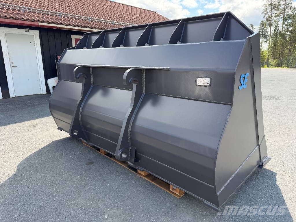 SE Equipment  ny grusskopa HARDOX storstora bm trubbspets دلاء