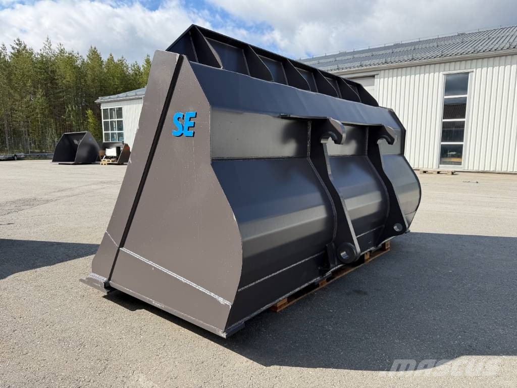 SE Equipment  ny grusskopa HARDOX storstora bm trubbspets دلاء
