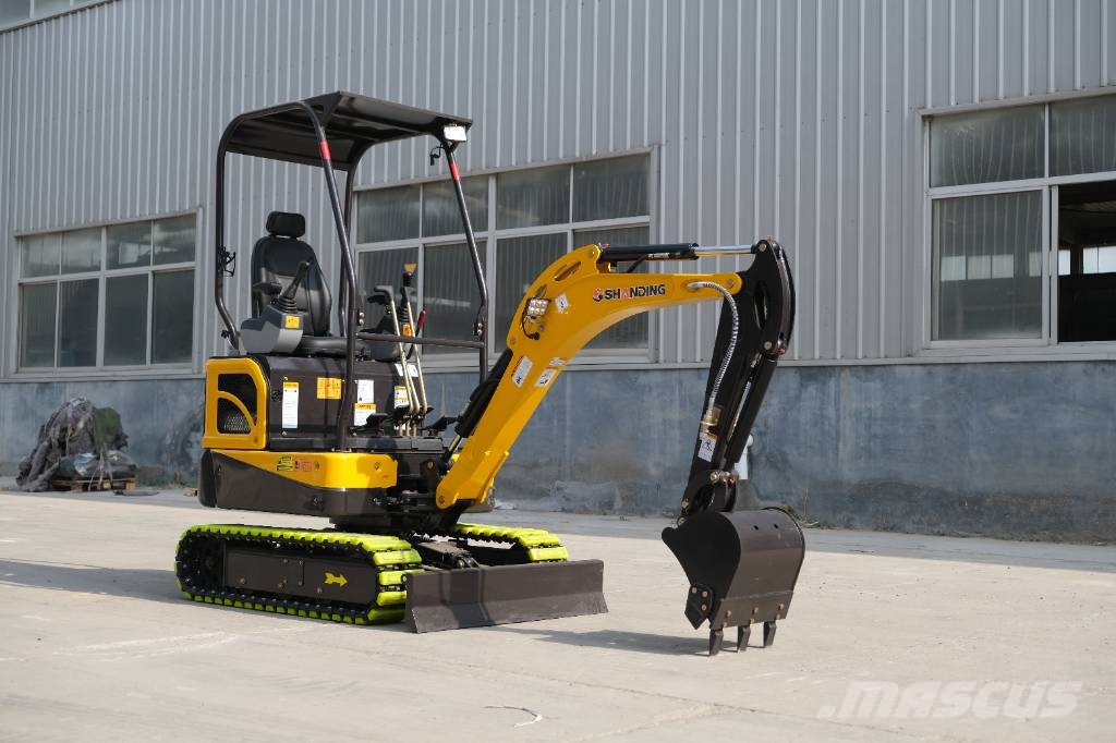 Shanding SD17E Powerful Engine factory Crawler excavators