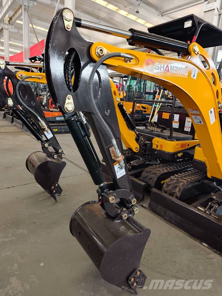 Shanding SD17E Powerful Engine factory Crawler excavators