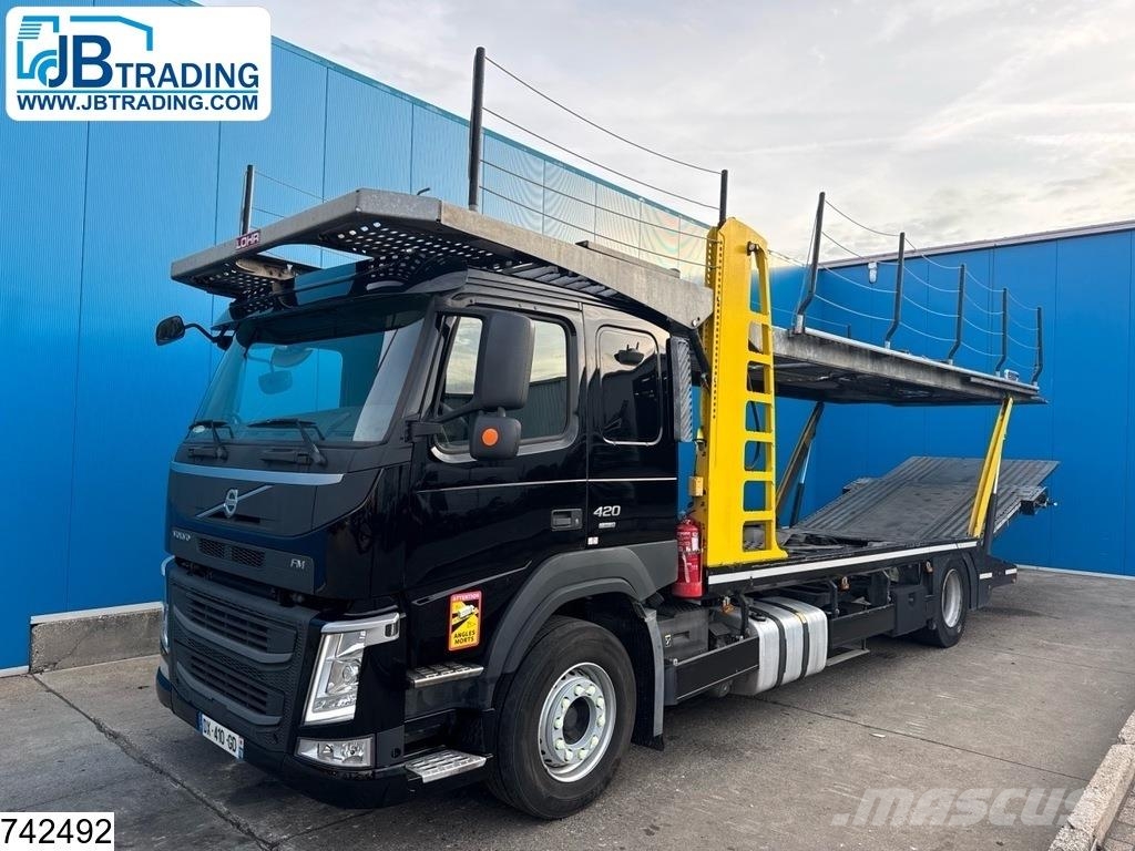 Volvo FM 420 EURO 6, ACC, Lohr Transport vehicles