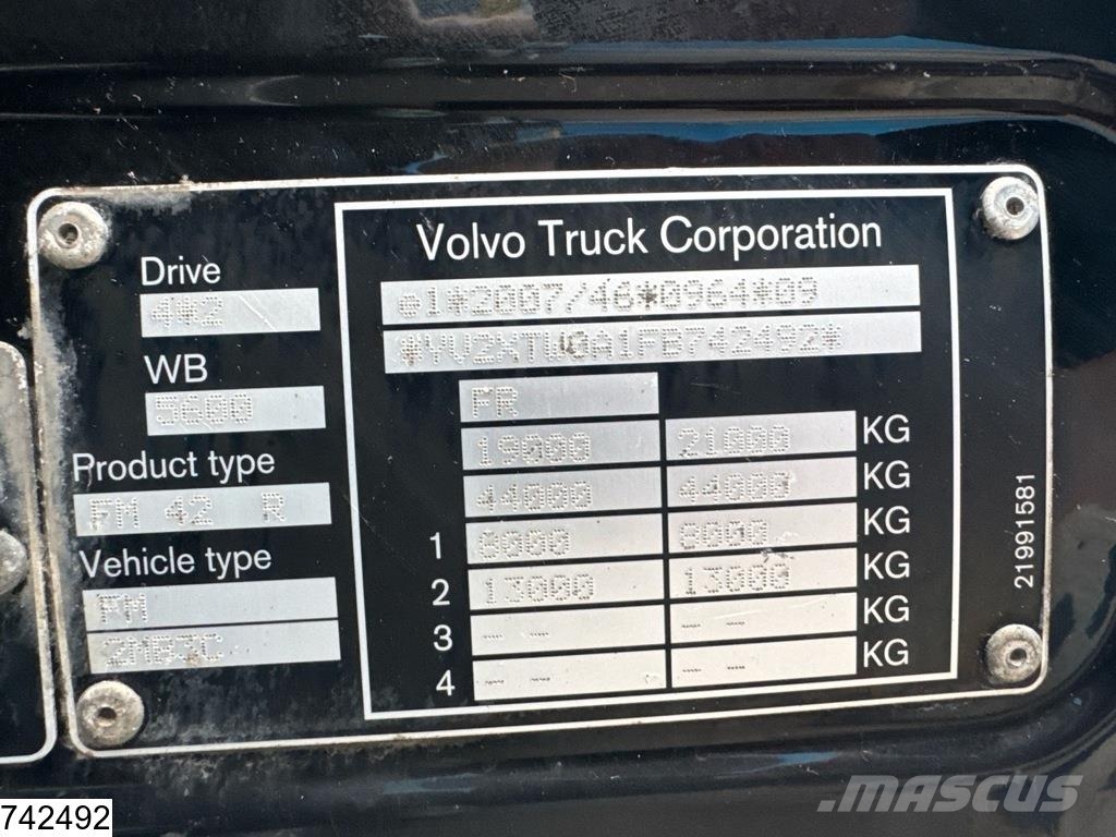 Volvo FM 420 EURO 6, ACC, Lohr Transport vehicles
