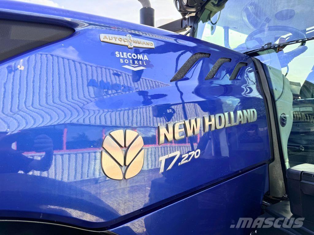 New Holland T7.270AC Stage V Blue Power Tractoren