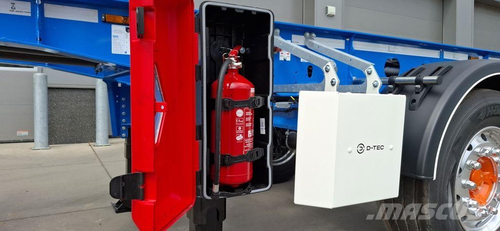 D-tec CC-20-3-T Semirremolques portacontenedores