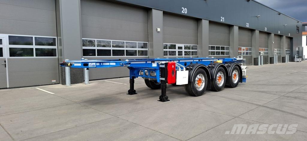 D-tec CC-20-3-T Semirremolques portacontenedores
