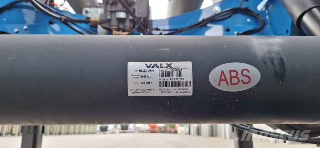 D-tec CC-20-3-T Semirremolques portacontenedores