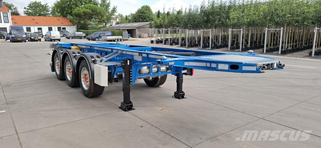 D-tec CC-20-3-T Semirremolques portacontenedores