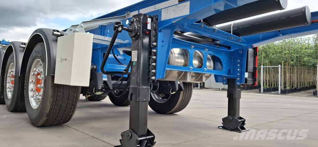D-tec CC-20-3-T Semirremolques portacontenedores