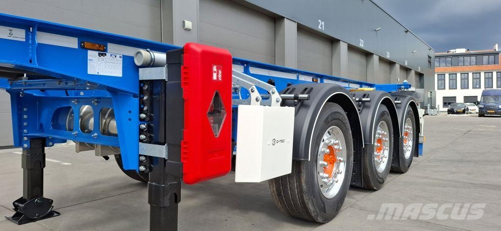 D-tec CC-20-3-T Semirremolques portacontenedores