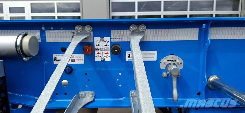 D-tec CC-20-3-T Semirremolques portacontenedores