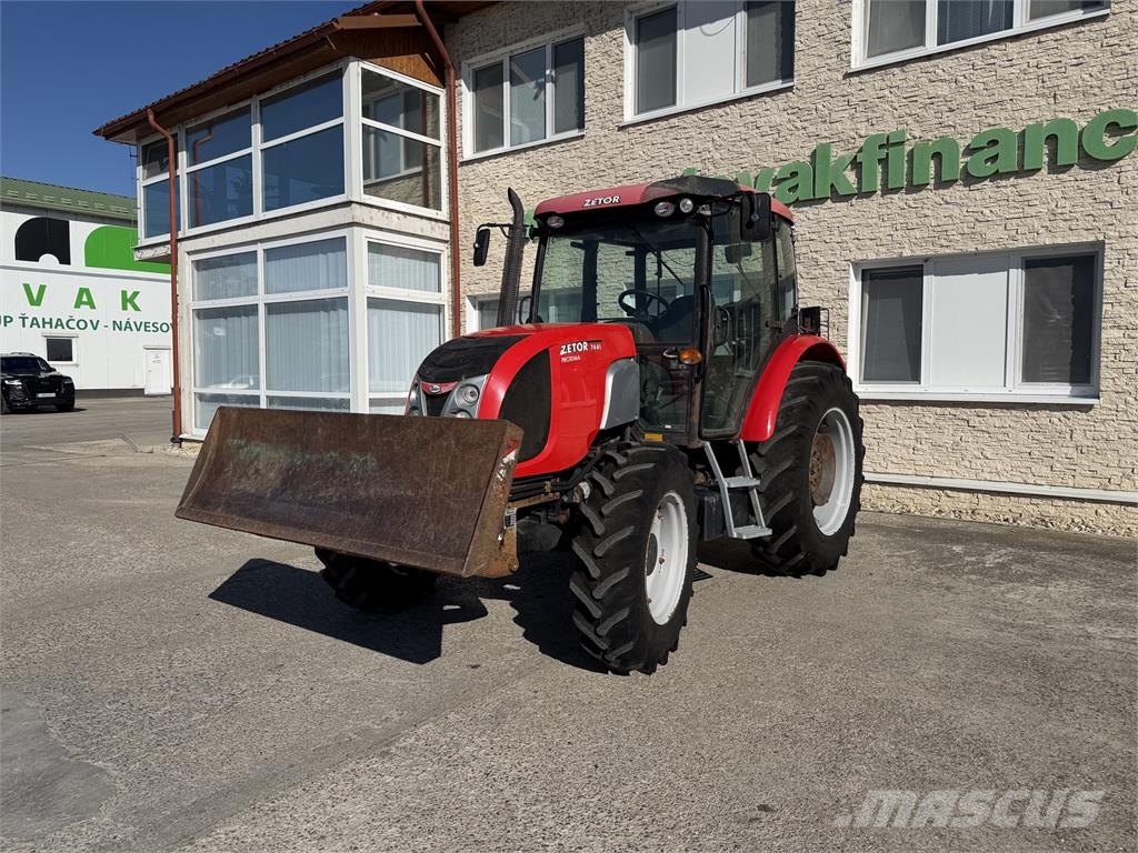 Zetor 7441 PROXIMA 4x4 s TP a TEČ manual VIN 637 Traktory